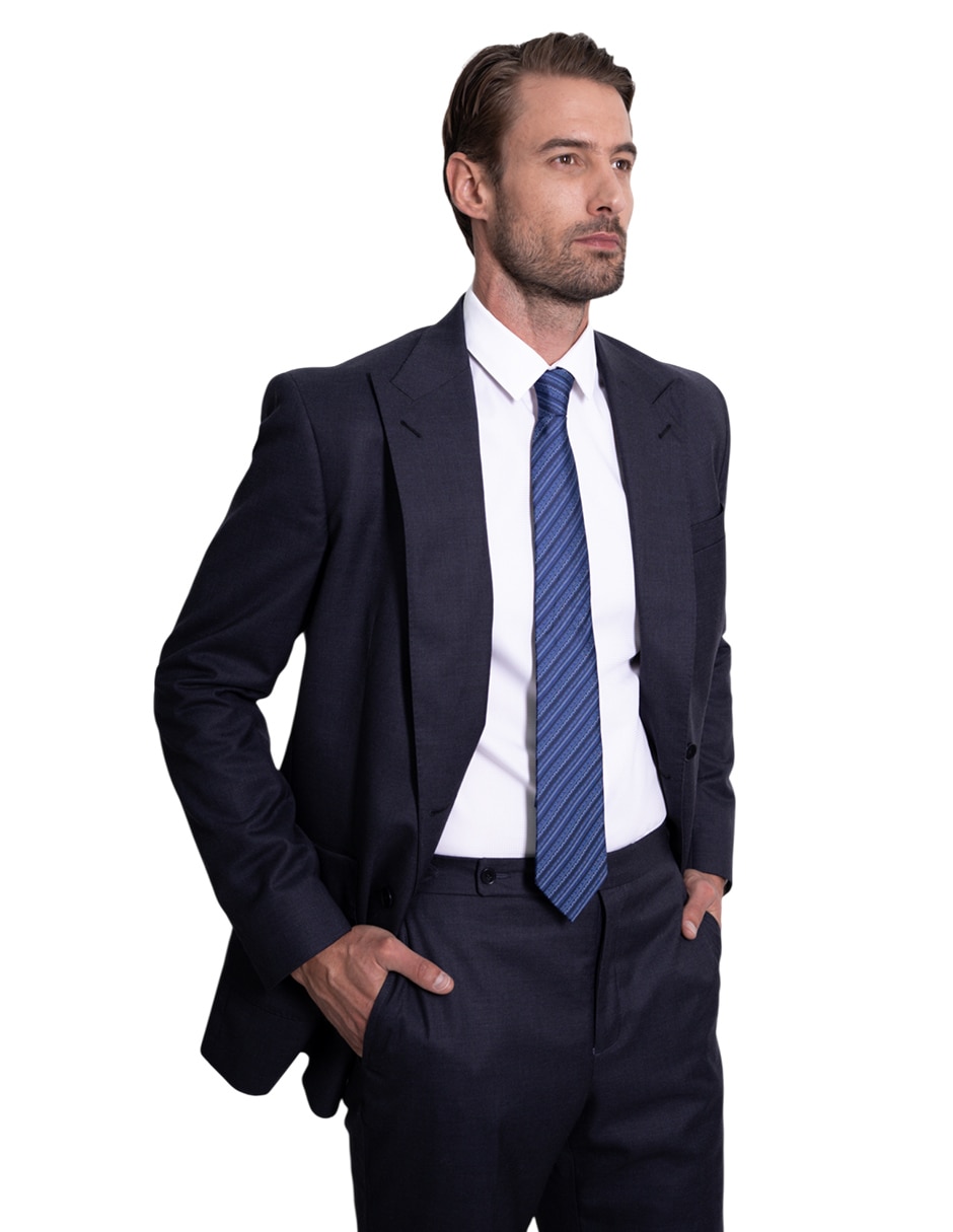 Corbata regular de seda para hombre 7