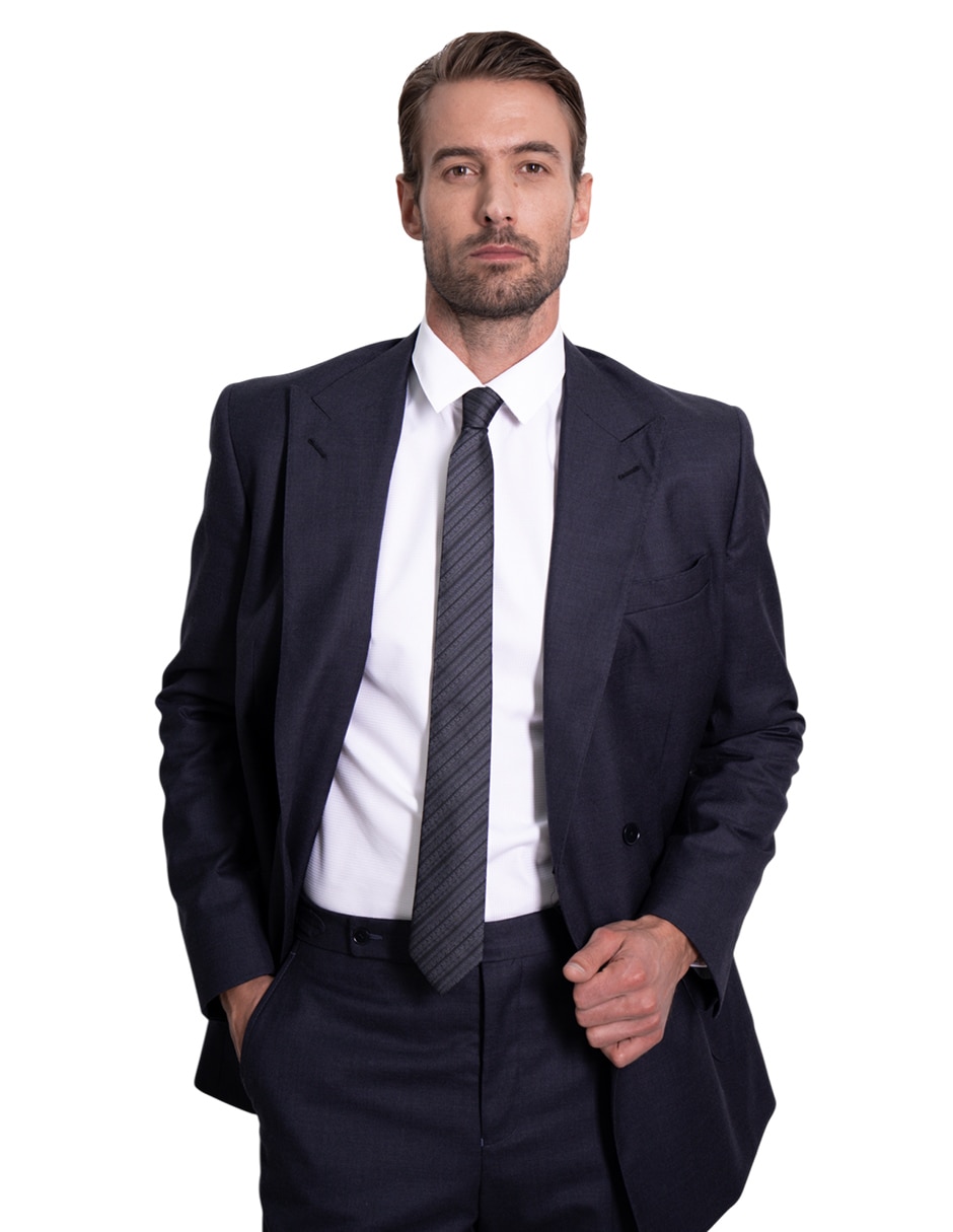 Corbata slim de seda para hombre 7