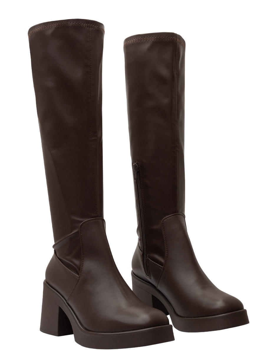 Bota abajo de la rodilla para mujer 4