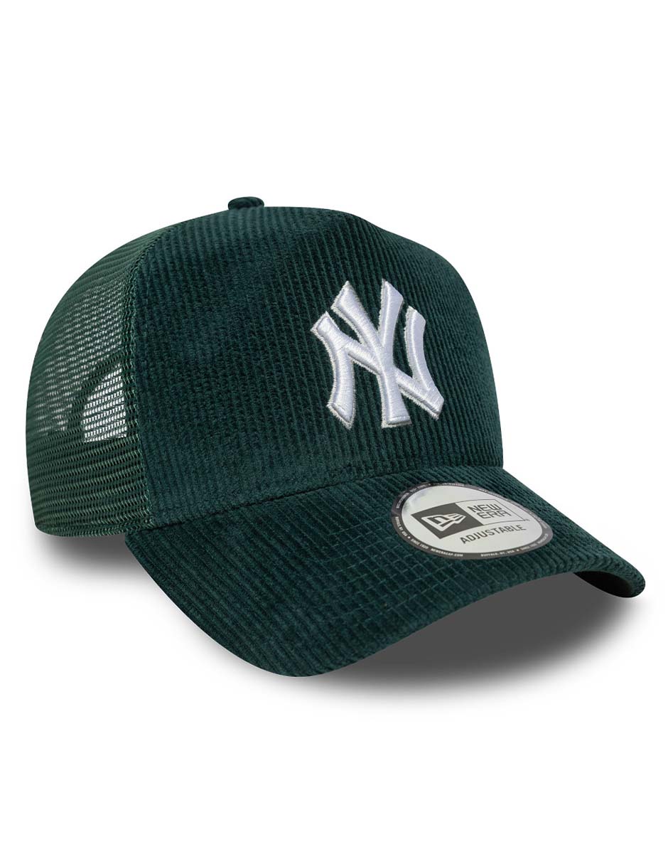 Gorra visera curva correa ajustable para béisbol Cord New York Yankees unisex 4