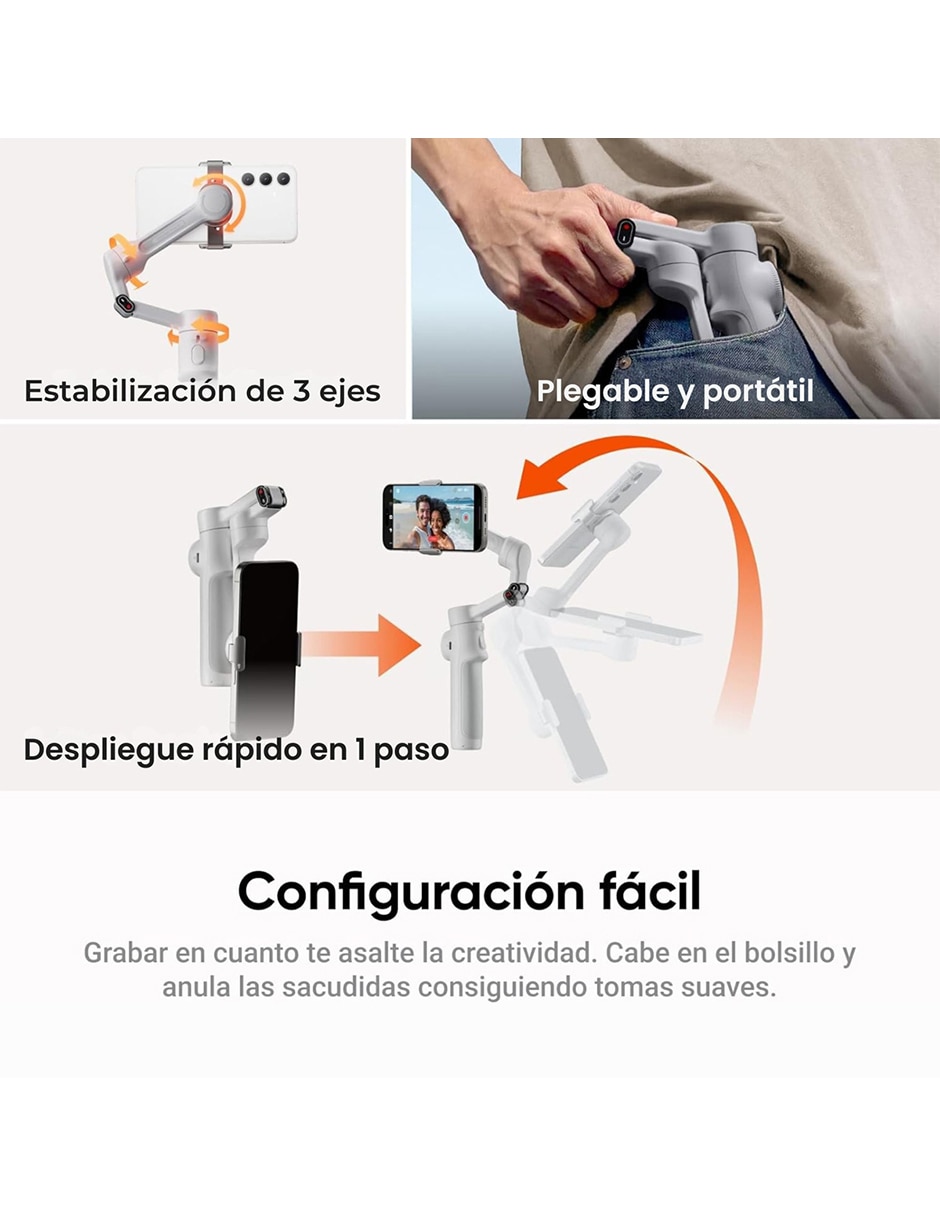 Estabilizador smartphone insta360
