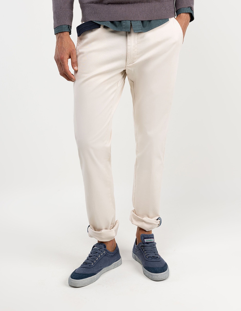 Pantalón casual chino slim para hombre Pantalón casual chino slim para hombre