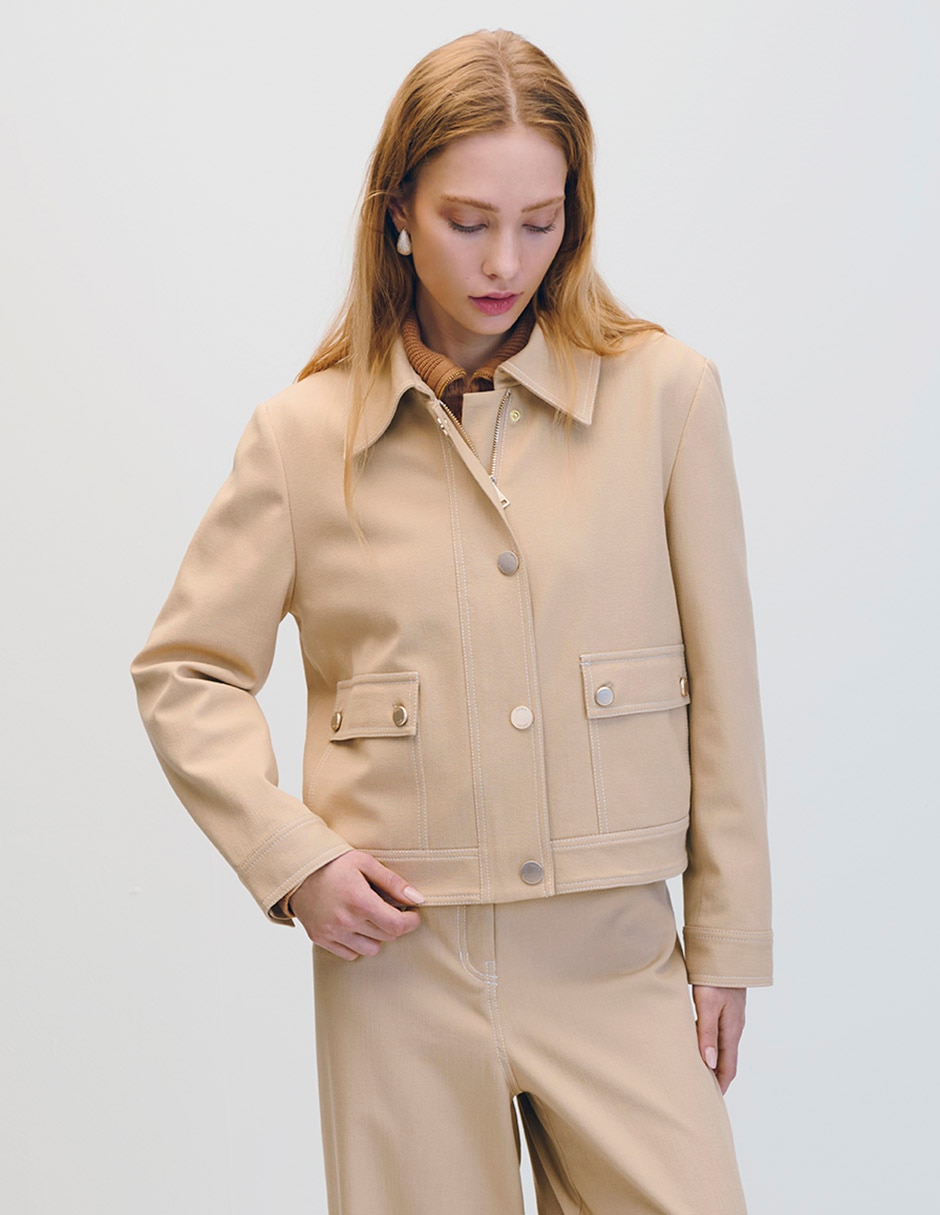 Chamarra bomber Julio Savannah para mujer