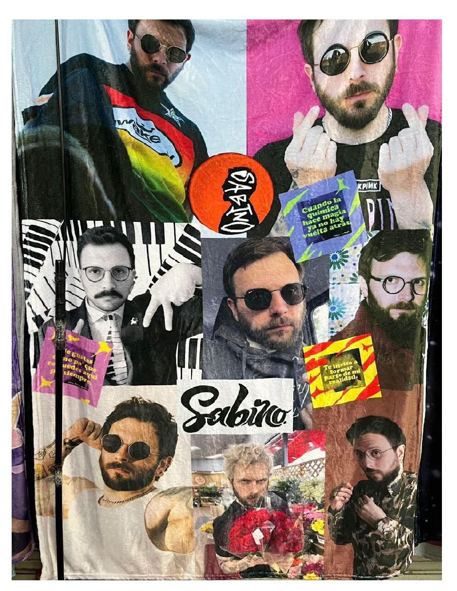 Frazada clásica de tejido suave Generica sabino unisex