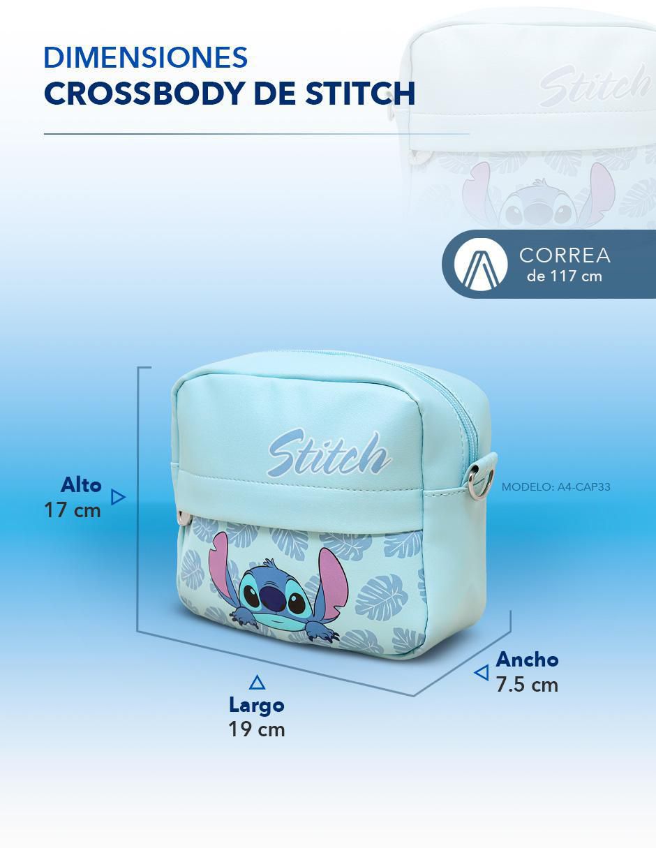 Bolsa crossbody gairet Stitch Unisex