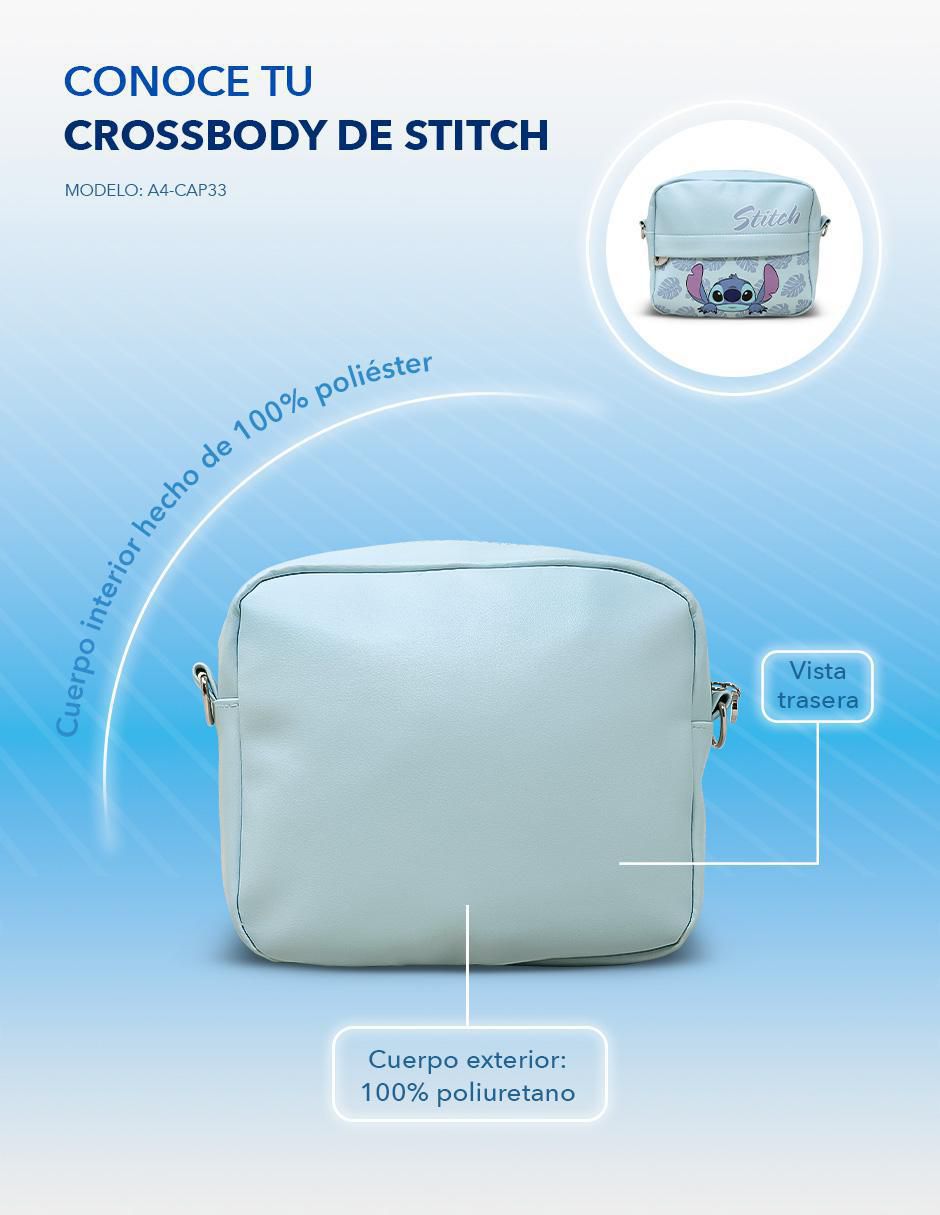Bolsa crossbody gairet Stitch Unisex