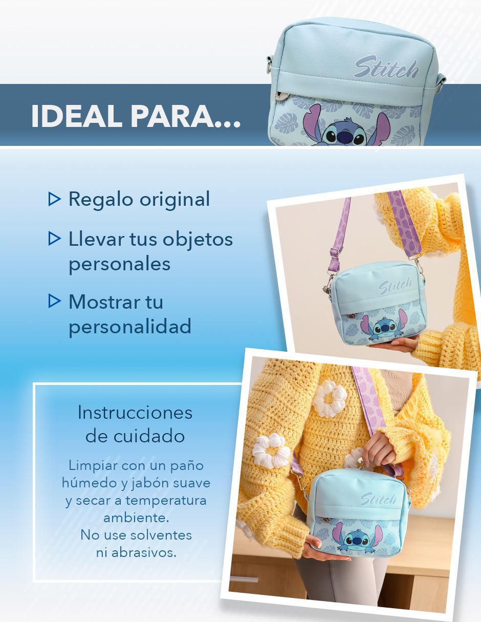 Bolsa crossbody gairet Stitch Unisex