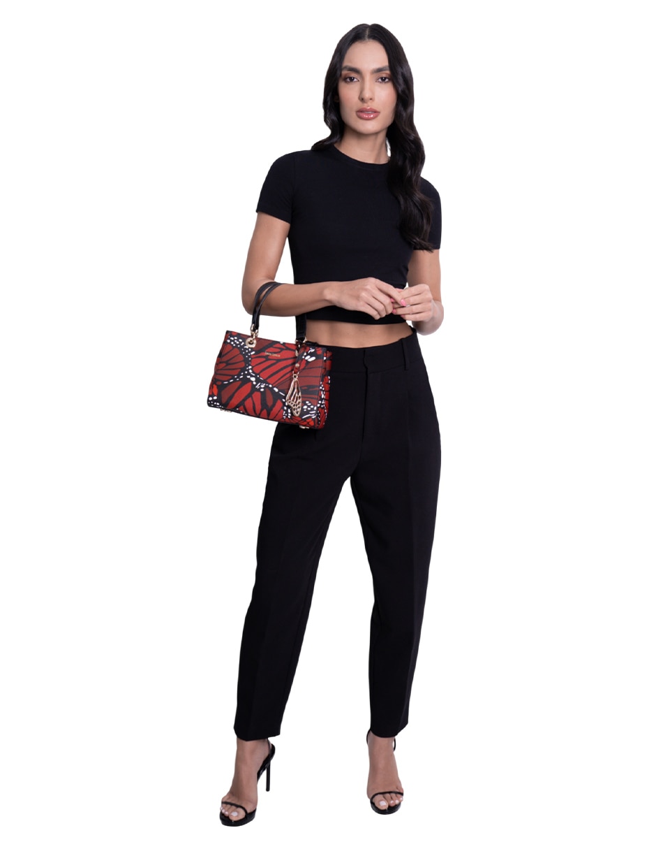 Bolsa satchel Mariposa Macro para mujer 3