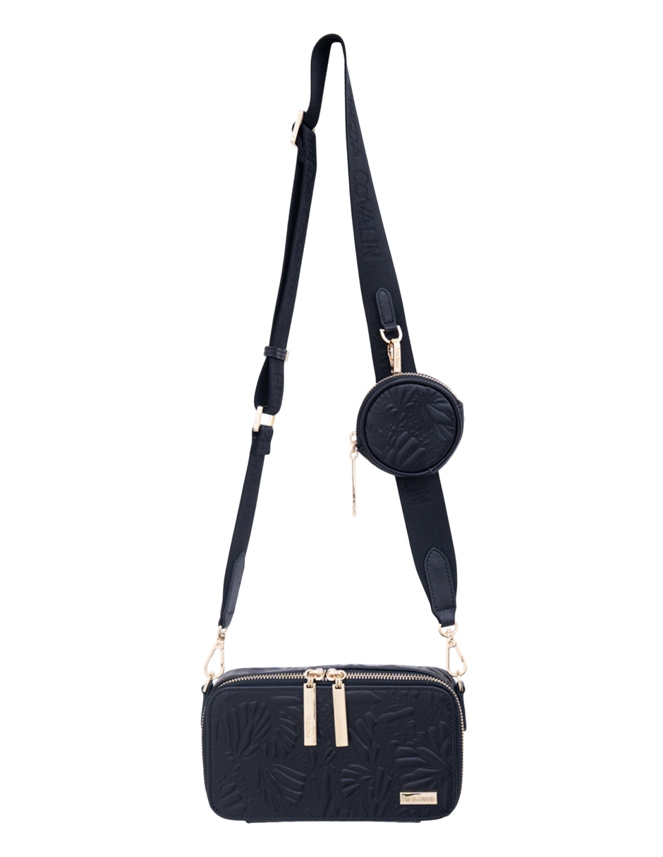 Bolsa crossbody Grabado Mariposa de piel para mujer Bolsa crossbody Grabado Mariposa de piel para mujer