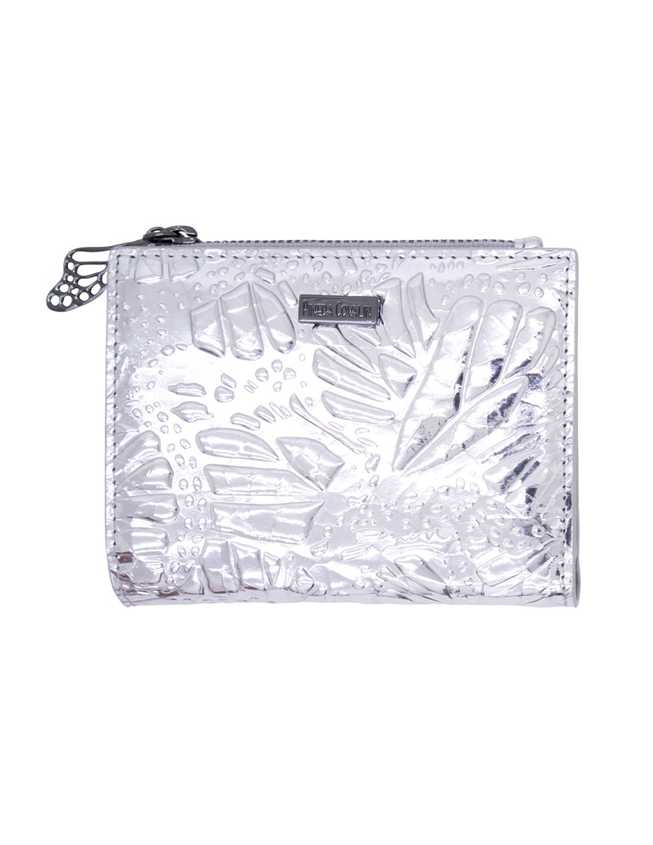Cartera grabado mariposa para mujer