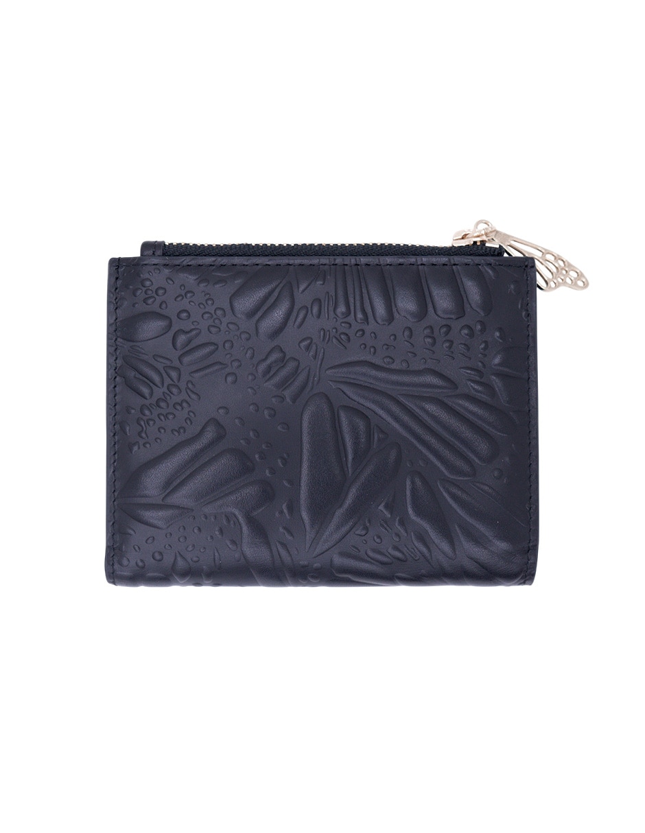 Cartera grabado mariposa para mujer 2