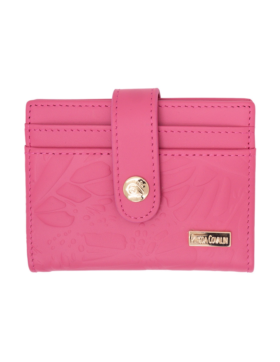 Tarjetero de piel Grabado Mariposa para mujer Tarjetero de piel Grabado Mariposa para mujer