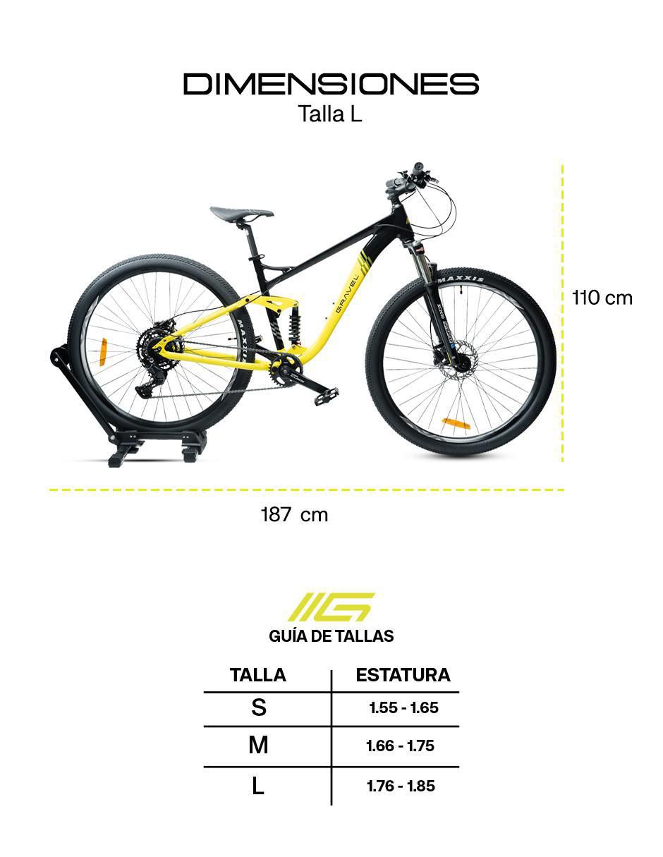 Bicicleta de Montaña Gravel rodada 29 Fuji Unisex