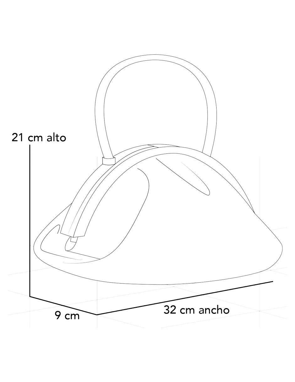 Bolsa bowler Prada de piel para mujer