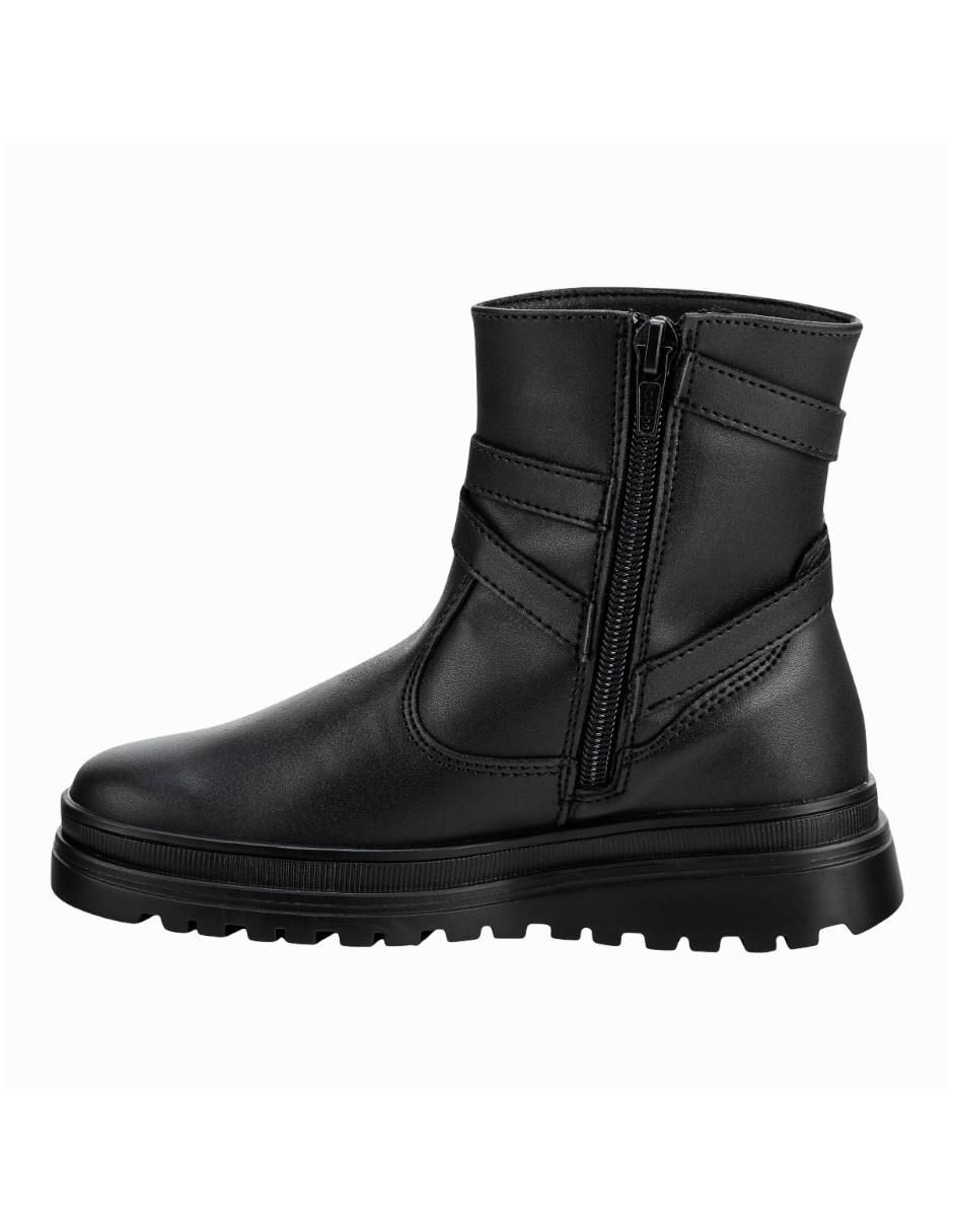 Bota de lluvia de piel Yuyin para niña