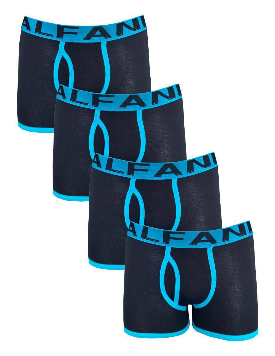 Set bóxer brief de algodón para hombre 4 piezas Set bóxer brief de algodón para hombre 4 piezas