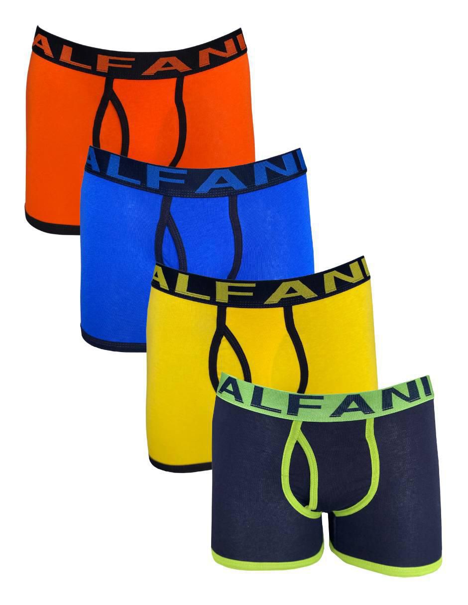 Set bóxer brief alfani de algodón para hombre 4 piezas