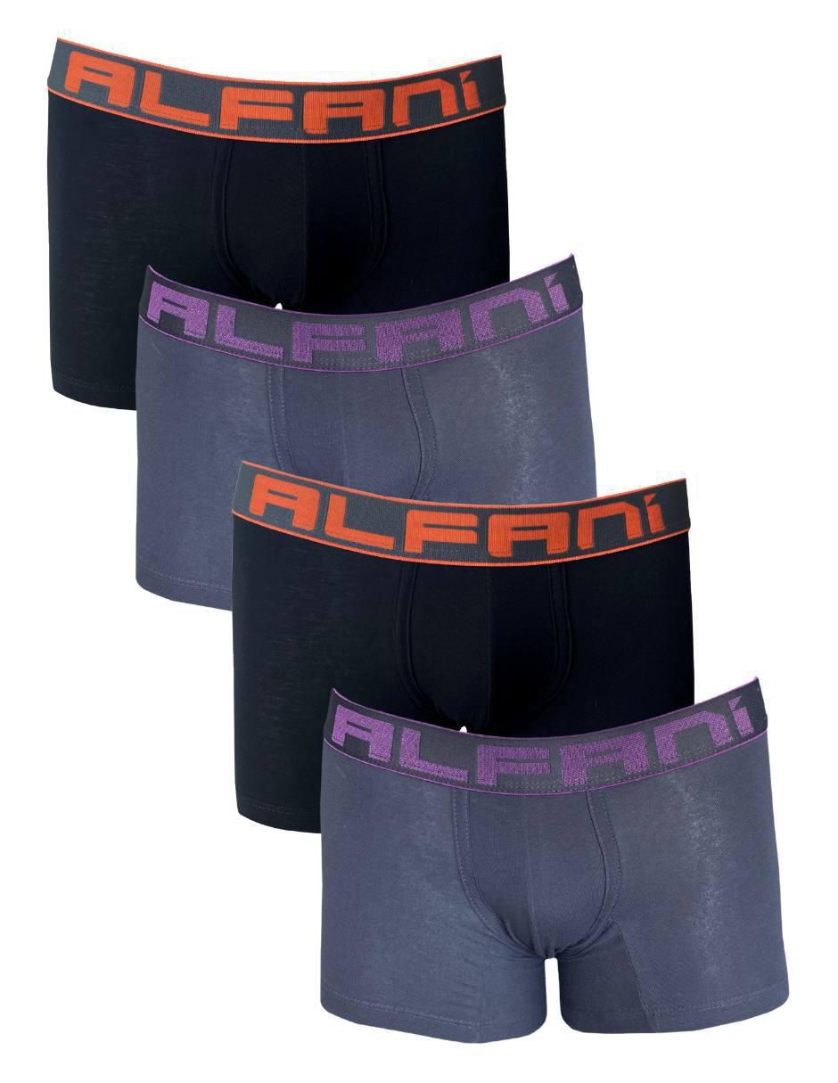 Set bóxer brief de algodón para hombre 4 piezas 1