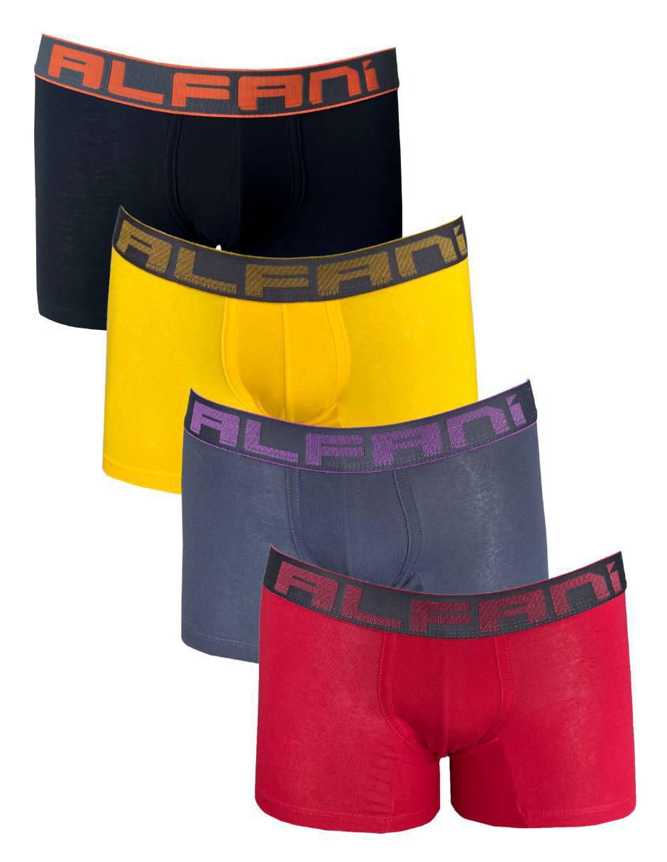 Set bóxer brief alfani de algodón para hombre 4 piezas
