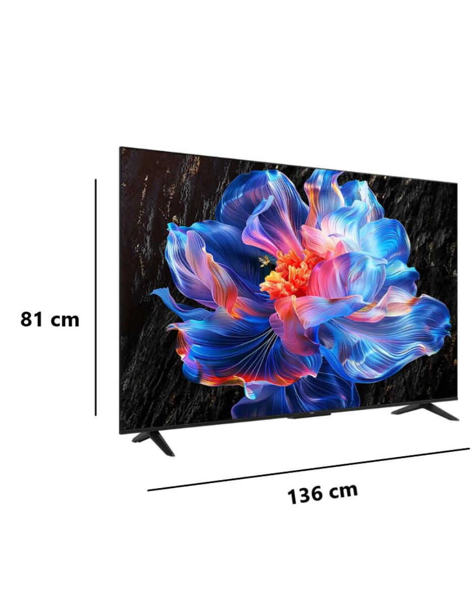 Pantalla Smart TV Tcl QLED de 55 pulgadas 4K/UHD 55Q5K con Google TV