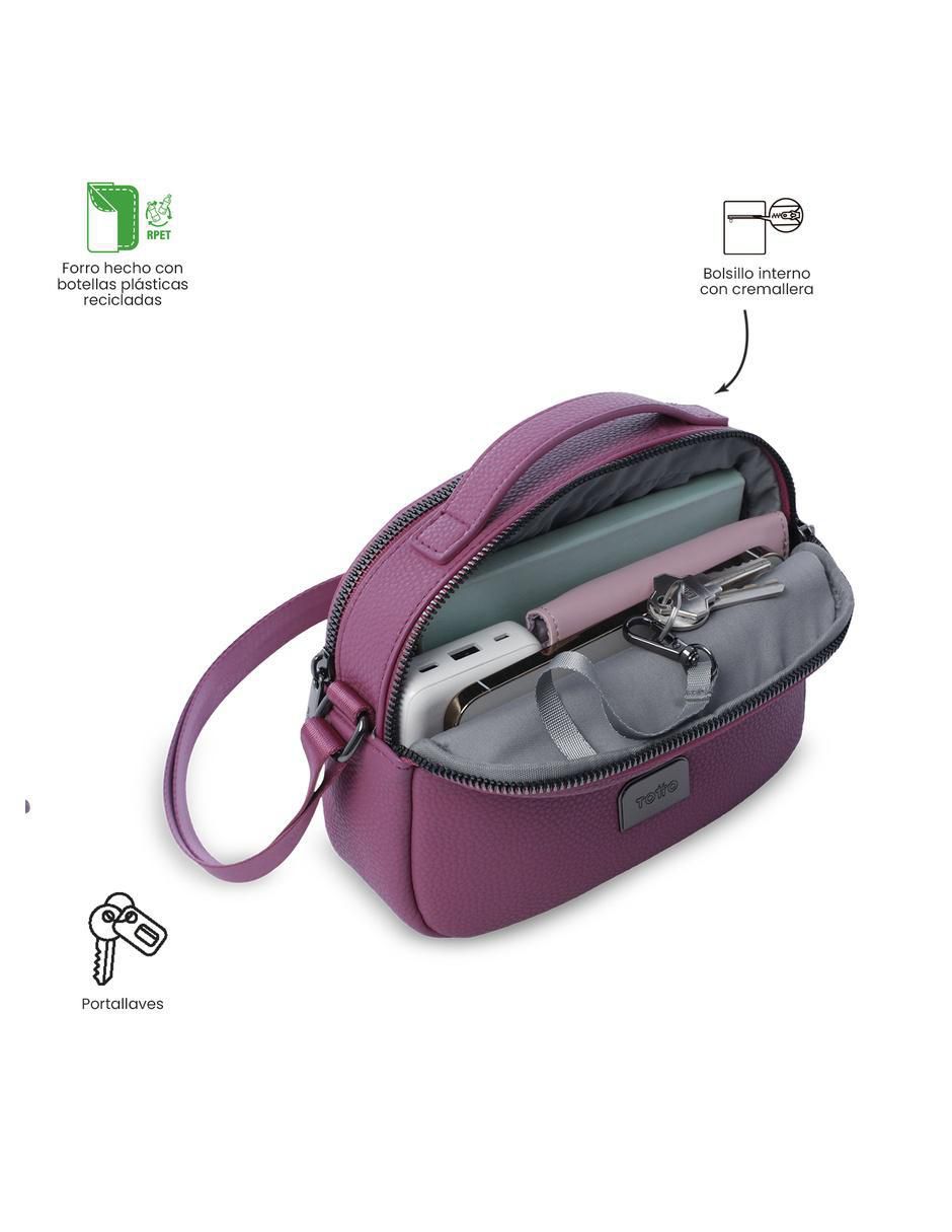 Bolsa crossbody Smooth para mujer 4