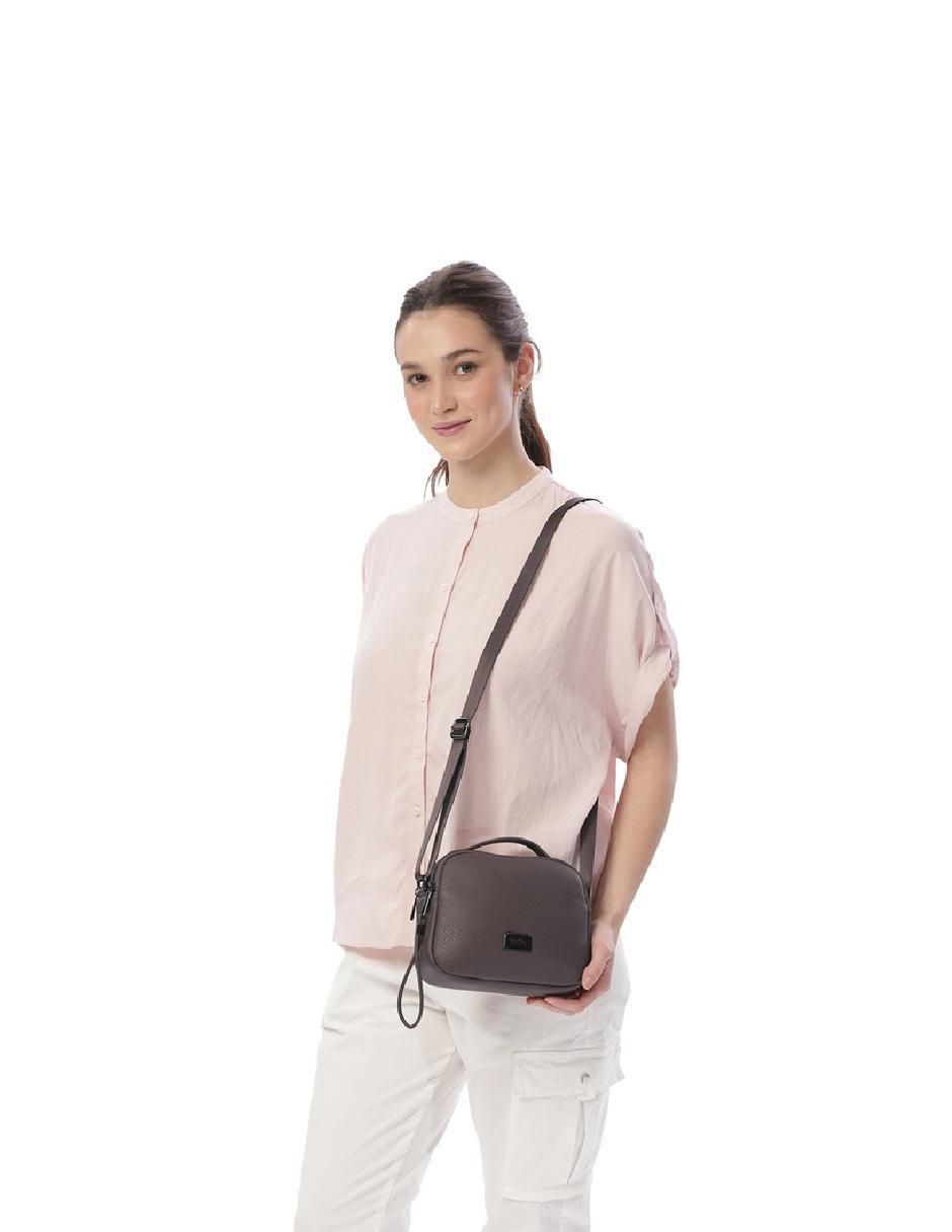 Bolsa crossbody Totto smooth para mujer 3
