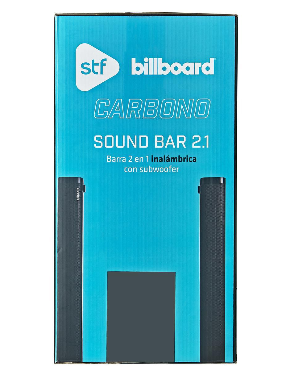Barra de sonido Billboard Carbono 2.1 con subwoofer