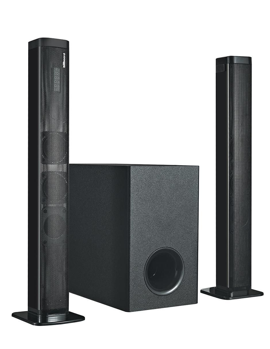 Barra de sonido Carbono 2.1 con subwoofer
