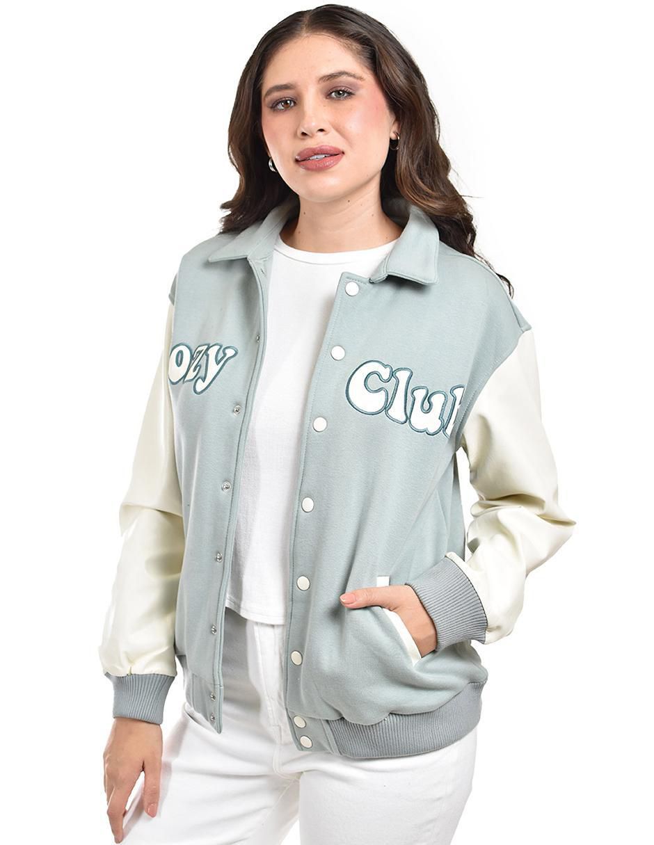 Chamarra Roman Fashion impermeable para mujer