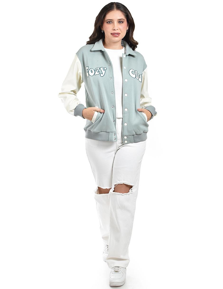 Chamarra Roman Fashion impermeable para mujer