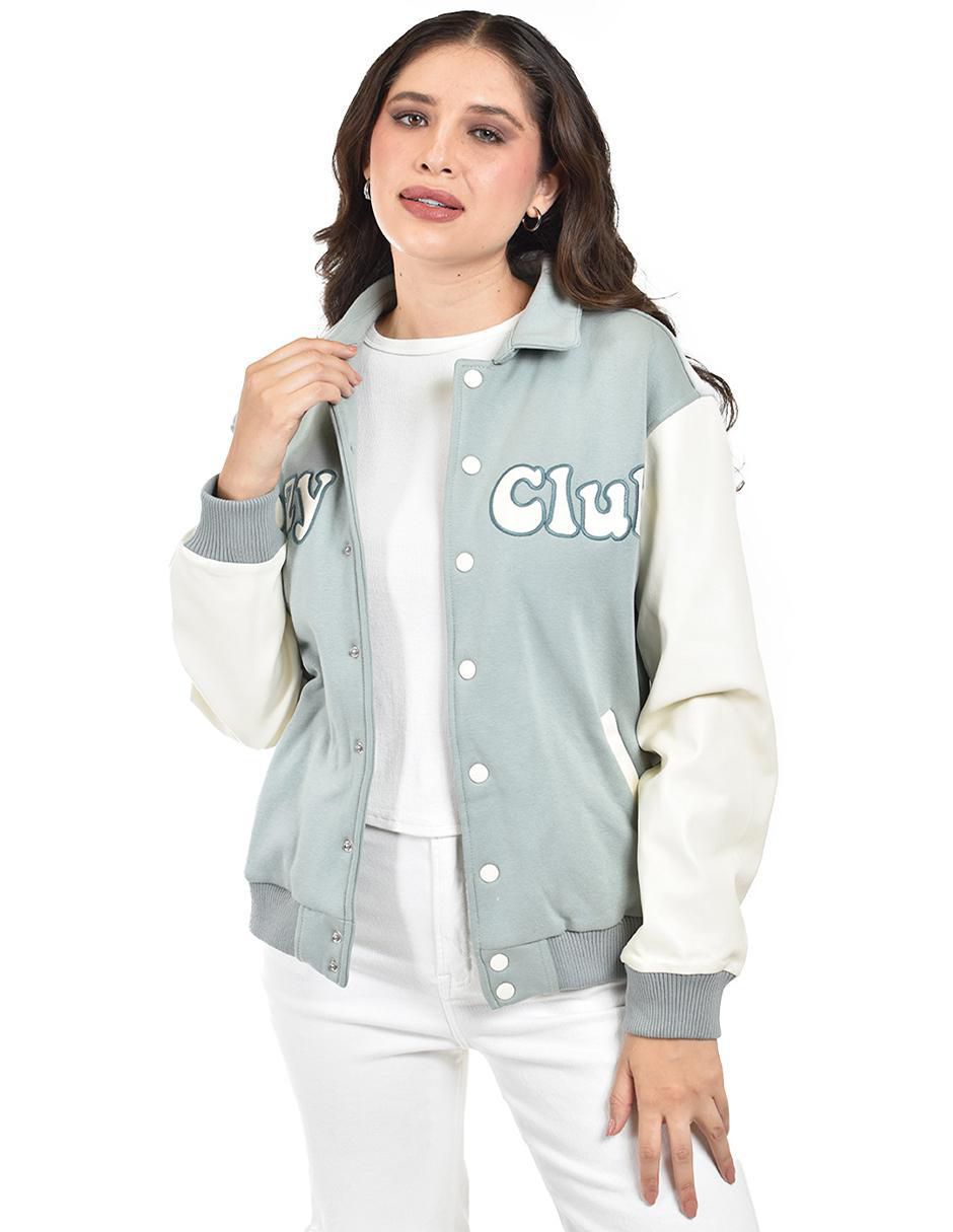Chamarra Roman Fashion impermeable para mujer