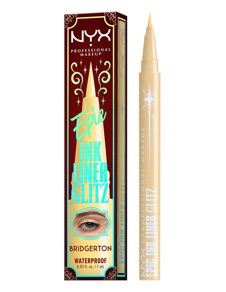 Delineador líquido para ojos metálico Nyx Professional Makeup bridgerton 25