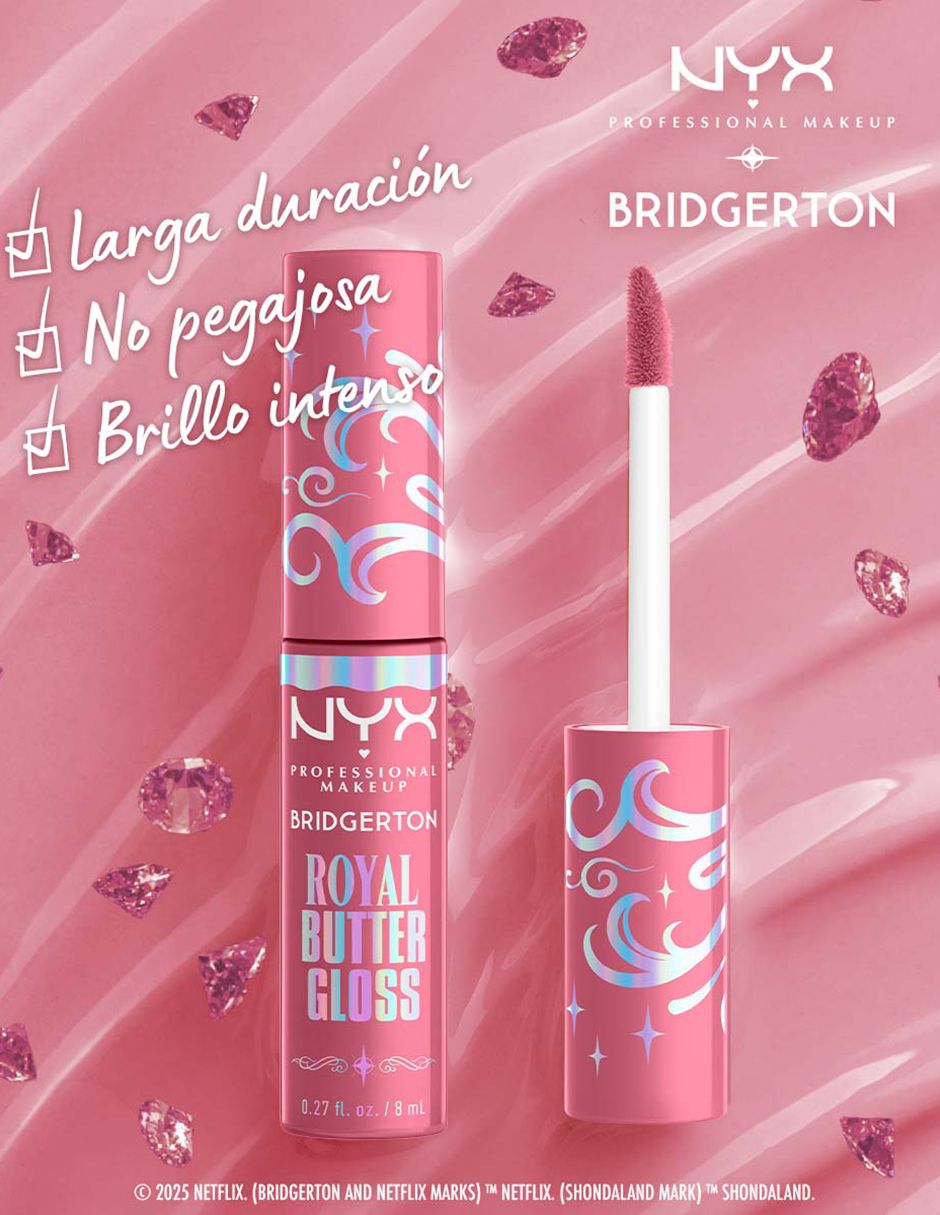 Brillo labios Nyx Professional Makeup bridgerton 25 natural