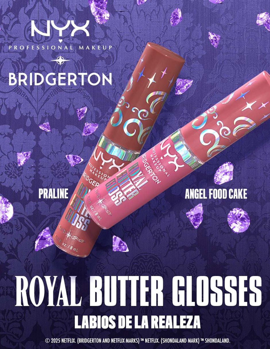 Brillo labios Nyx Professional Makeup bridgerton 25 natural