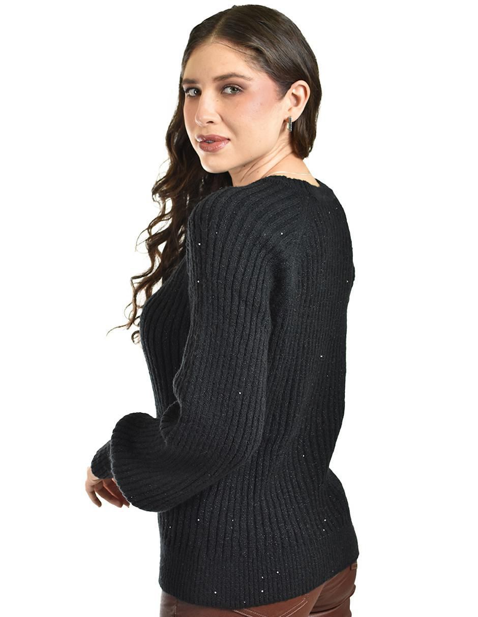 Suéter Roman Fashion cuello redondo para mujer