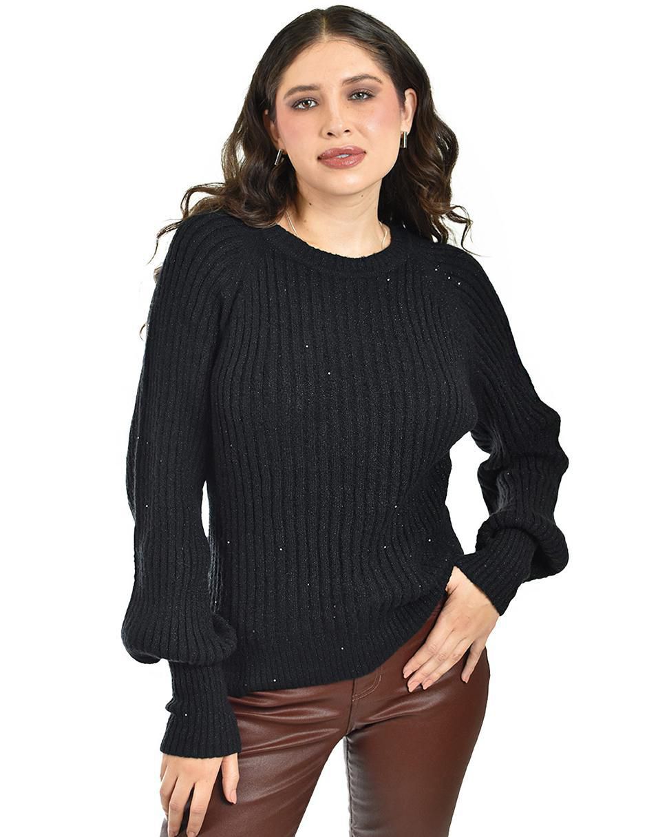 Suéter Roman Fashion cuello redondo para mujer