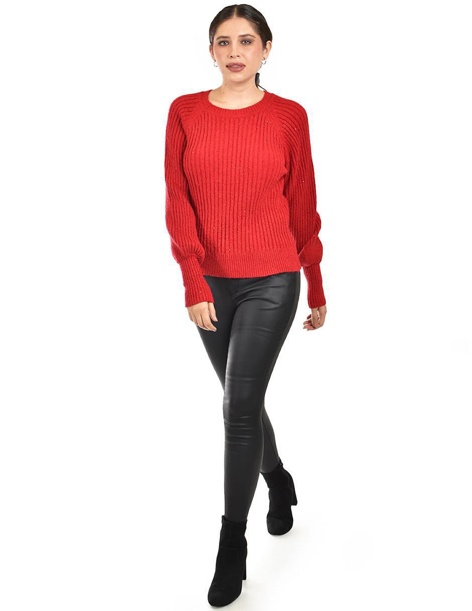Suéter Roman Fashion cuello redondo para mujer