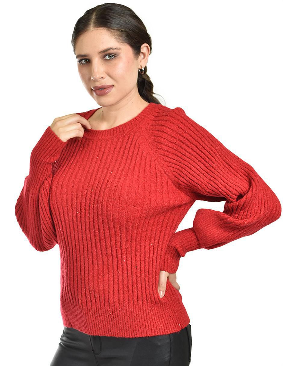 Suéter Roman Fashion cuello redondo para mujer