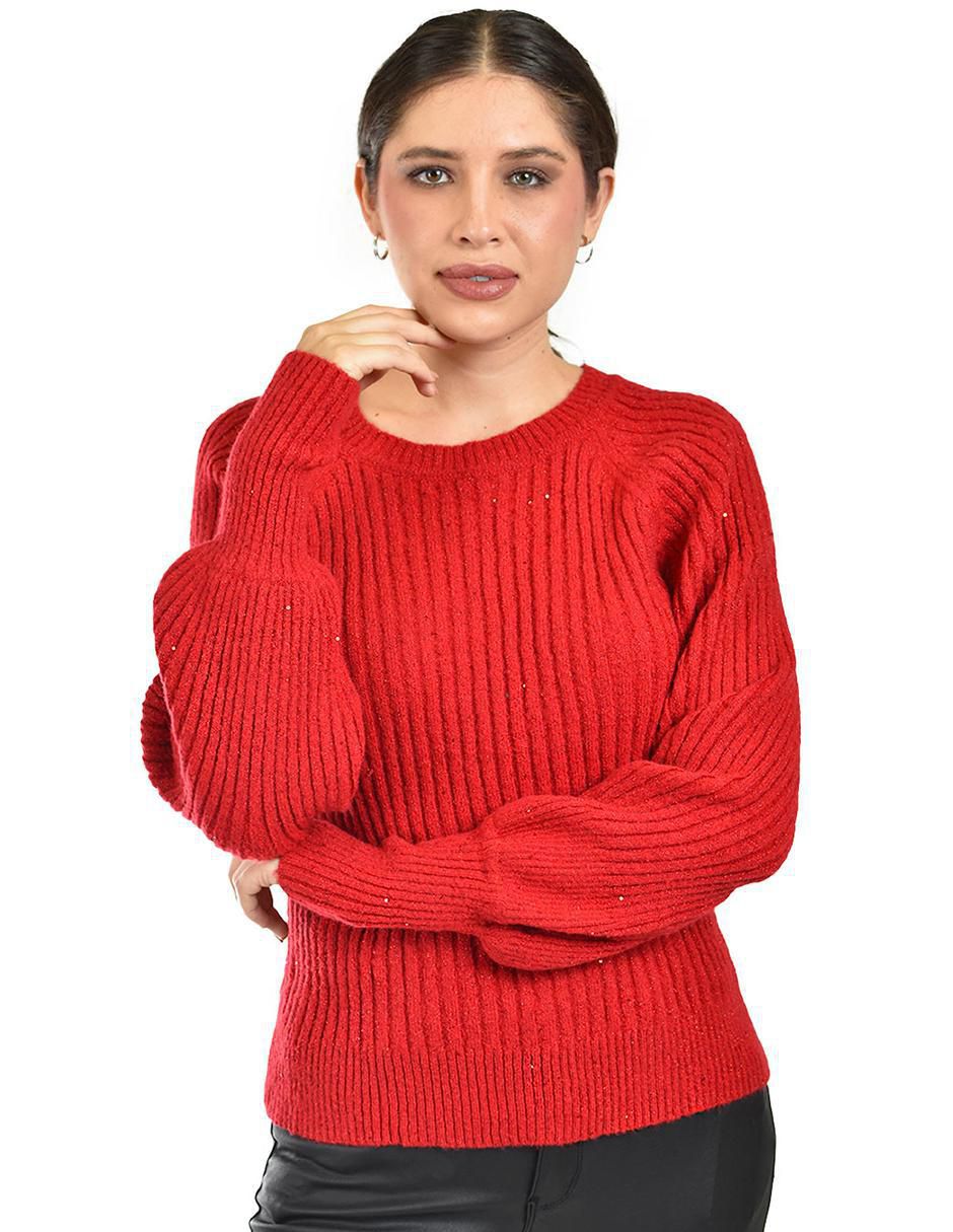 Suéter Roman Fashion cuello redondo para mujer