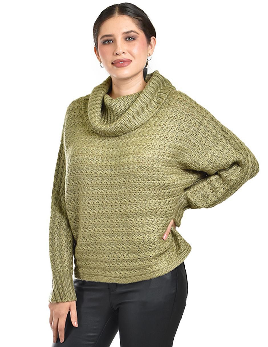 Suéter Roman Fashion cuello alto para mujer