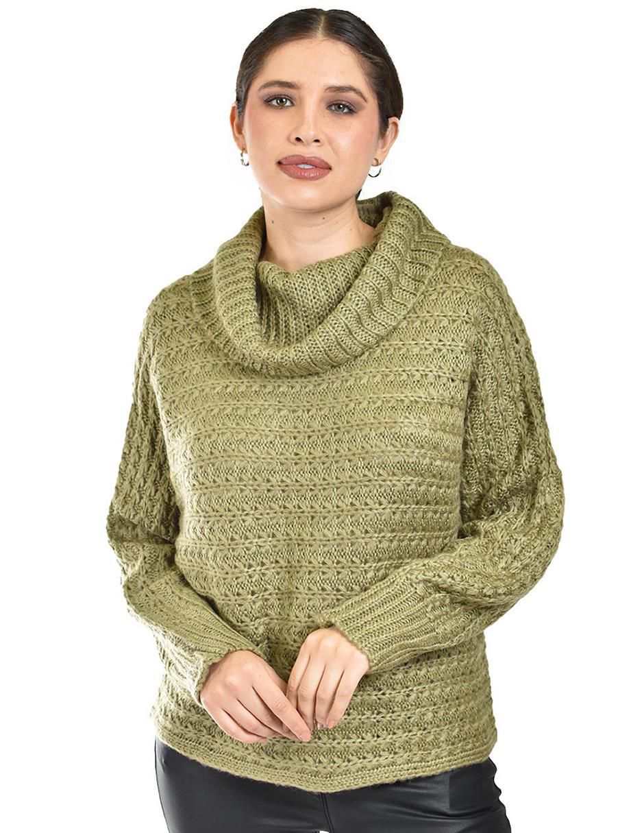 Suéter Roman Fashion cuello alto para mujer