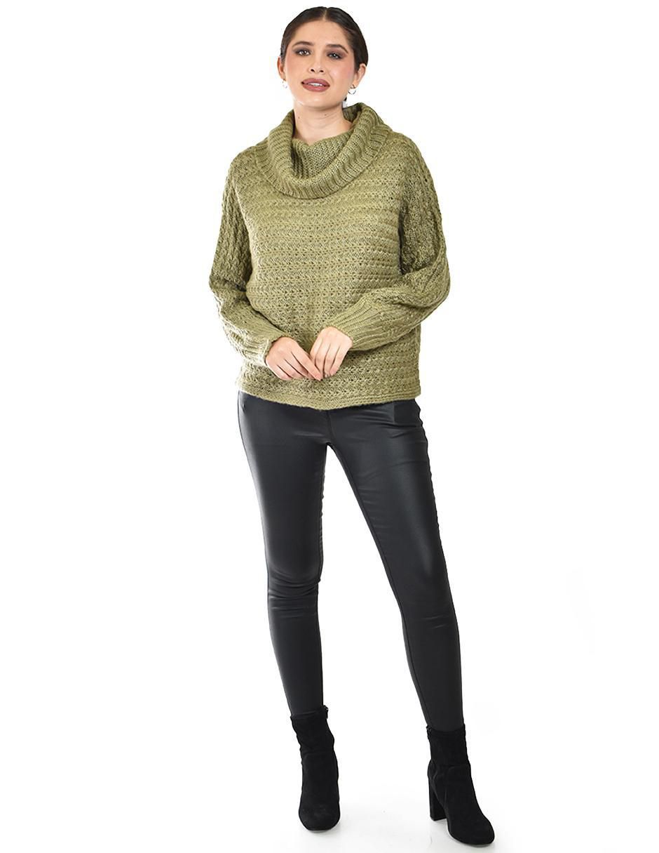 Suéter Roman Fashion cuello alto para mujer