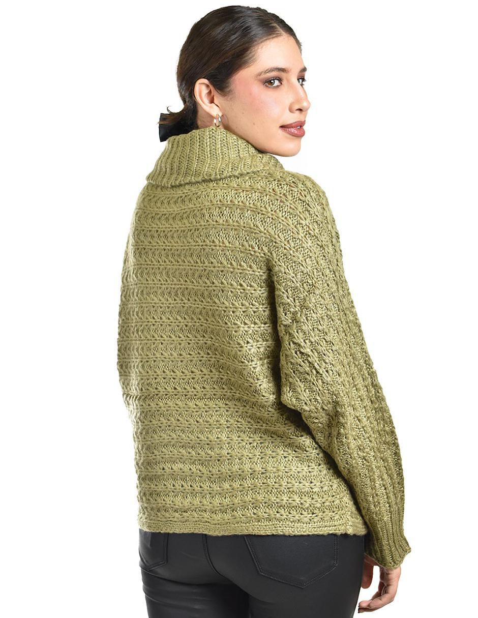 Suéter Roman Fashion cuello alto para mujer