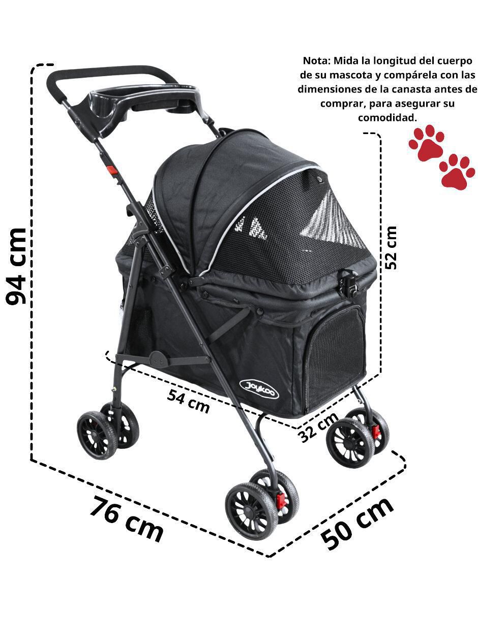Carriola para perro y gato de metal 2