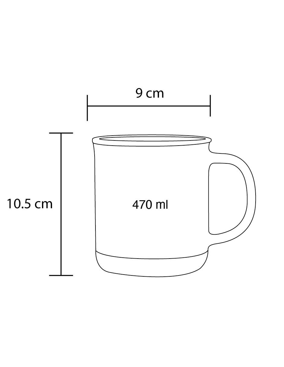 Taza Americana Bluebell & Co. Newday