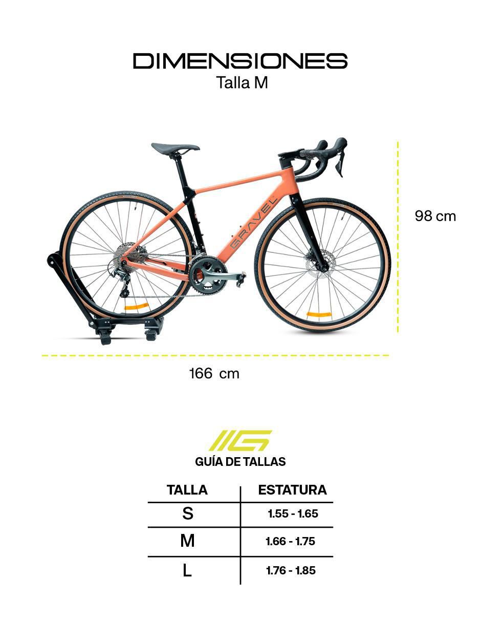 Bicicleta de montaña gravel "rodada" 700 tucson 2.0 52¨ "para" unisex