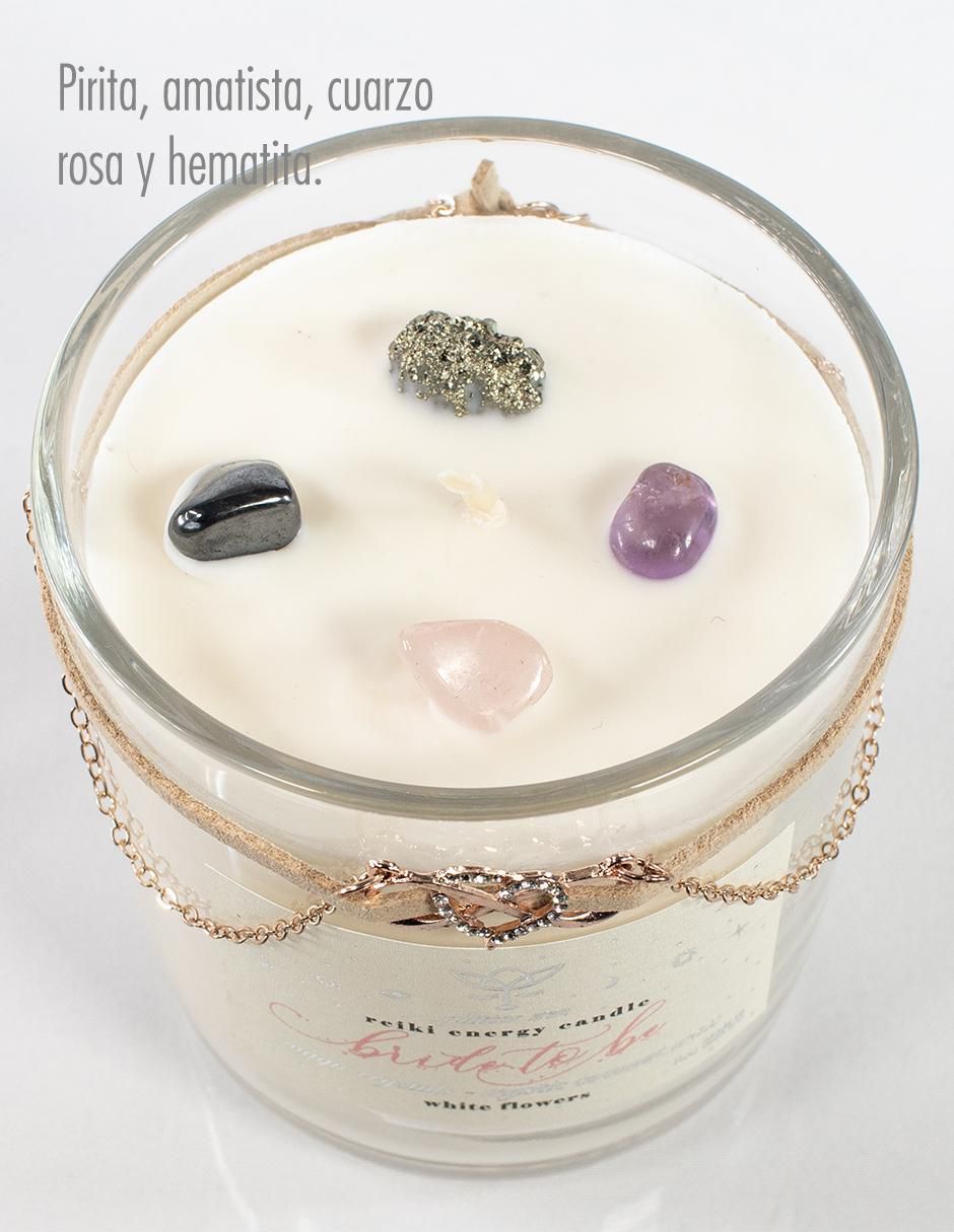 Vela aromática Glitter Zen Bride to Be aroma floral