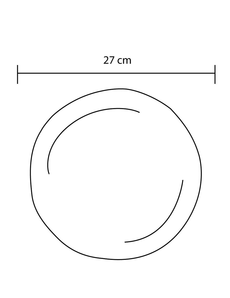 Plato trinche Tori de cerámica 1