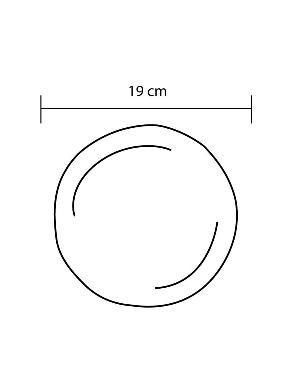 Plato trinche Tori de cerámica 1 pieza 2