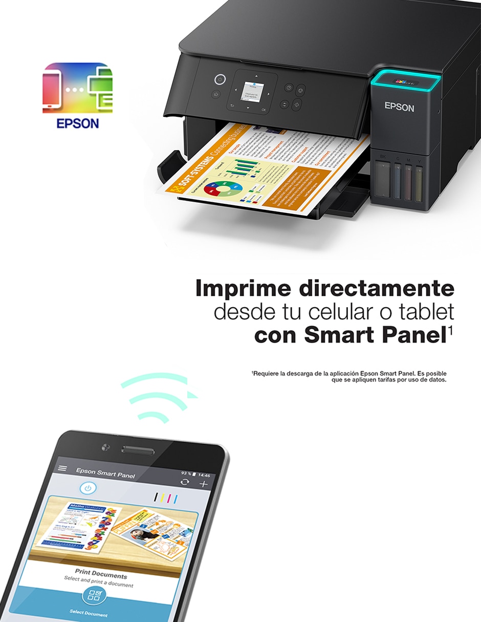 Multifuncional Epson L4360 de inyección de tinta inalámbrica a color